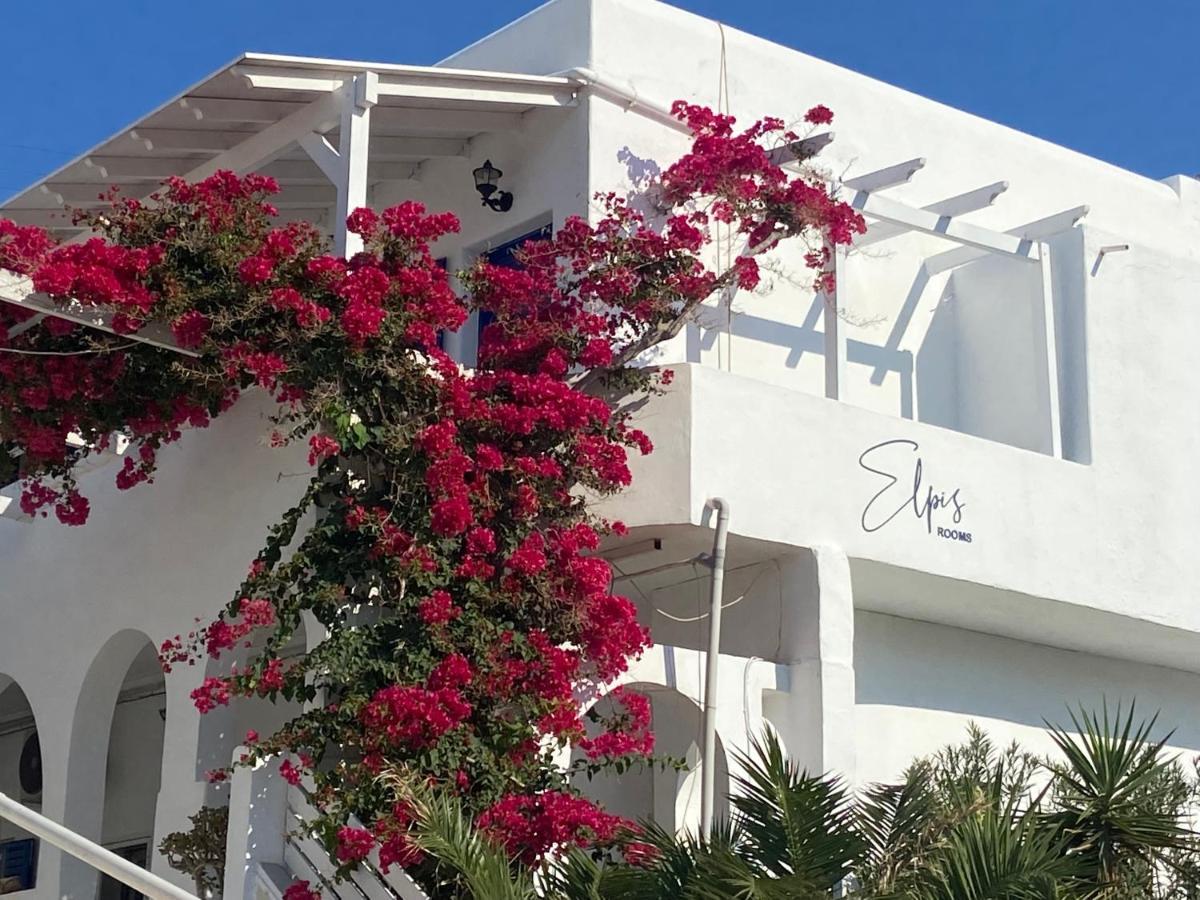 Elpis Rooms Mylopotas Exterior foto