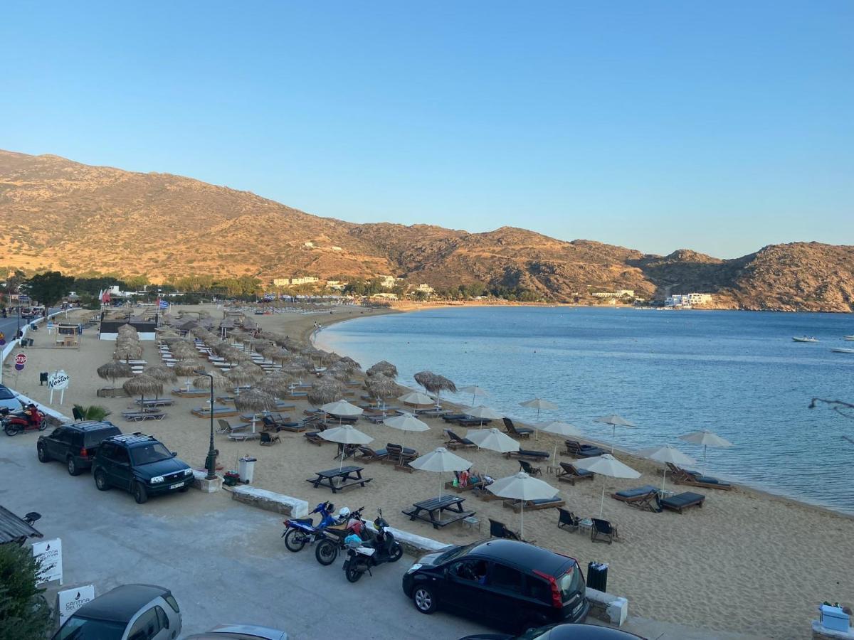 Elpis Rooms Mylopotas Exterior foto