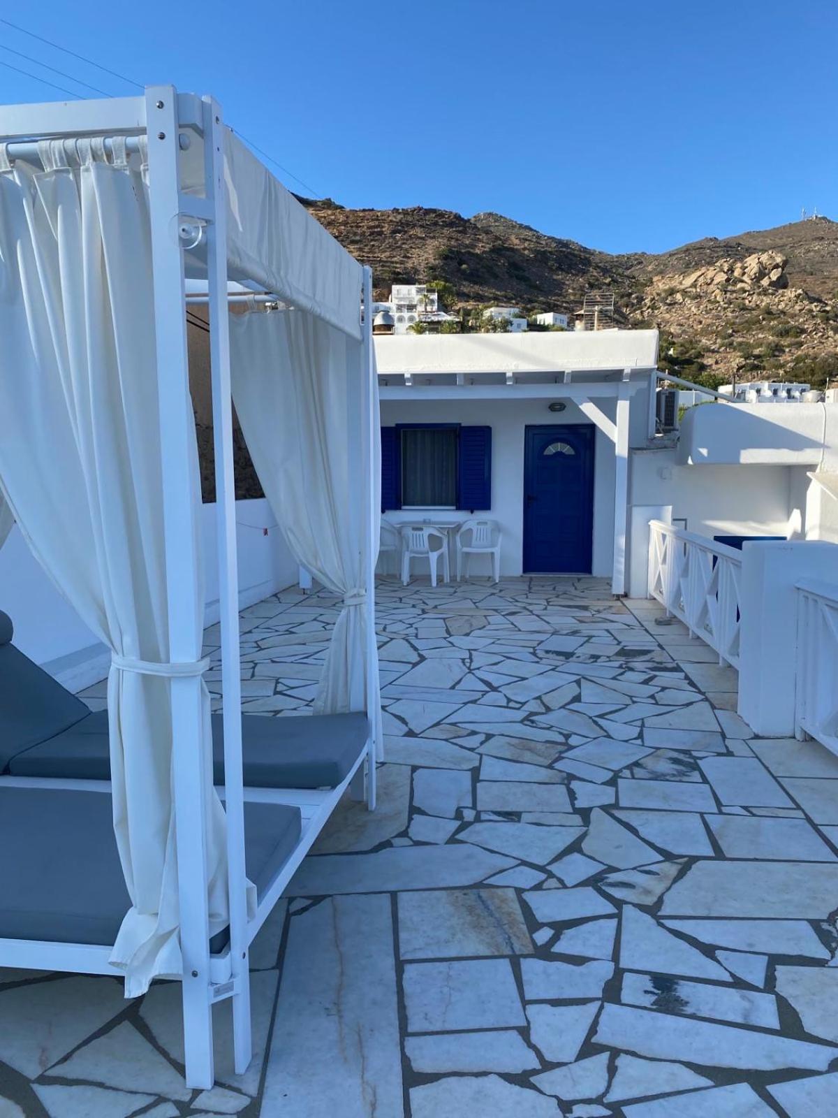 Elpis Rooms Mylopotas Exterior foto